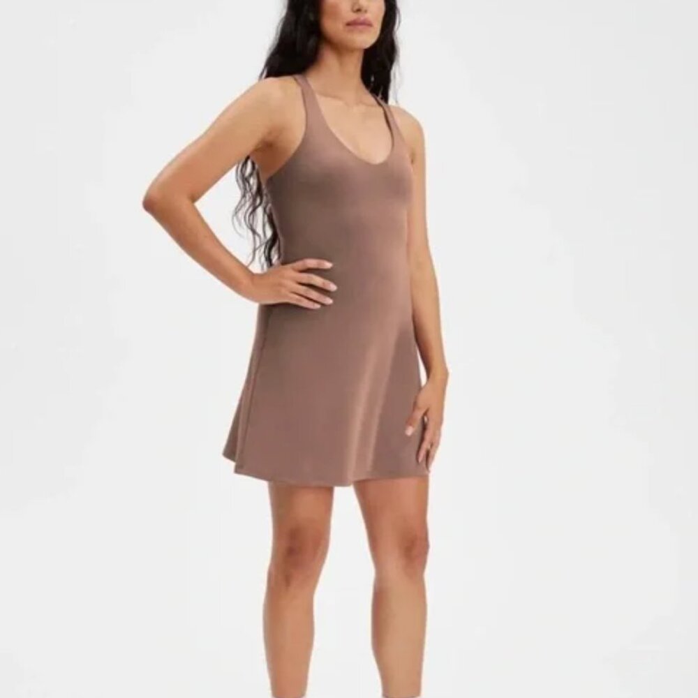 Fog Lola V-Neck Dress